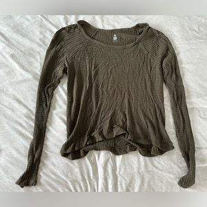 Me to We Waffle Knit Tee